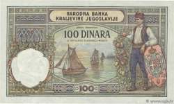 100 Dinara YUGOSLAVIA  1929 P.027b VF+