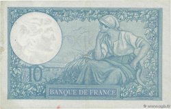 10 Francs MINERVE modifié FRANCIA  1940 F.07.22 MBC