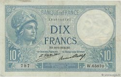 10 Francs MINERVE FRANCIA  1932 F.06.16 BB