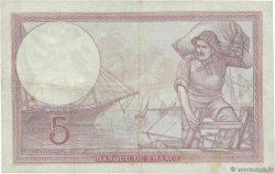 5 Francs FEMME CASQUÉE modifié FRANKREICH  1939 F.04.14 SS