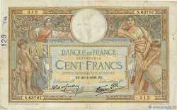 100 Francs LUC OLIVIER MERSON type modifié FRANKREICH  1939 F.25.40