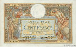 100 Francs LUC OLIVIER MERSON grands cartouches FRANCIA  1932 F.24.11