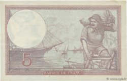 5 Francs FEMME CASQUÉE modifié FRANCE  1940 F.04.18 VF-