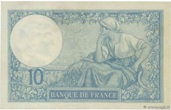 10 Francs MINERVE FRANKREICH  1927 F.06.12a fVZ