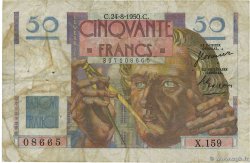 50 Francs LE VERRIER FRANCE  1950 F.20.16