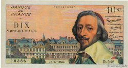 10 Nouveaux Francs RICHELIEU FRANCE  1962 F.57.21 VF+