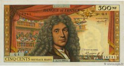 500 Nouveaux Francs MOLIÈRE FRANCE  1960 F.60.02