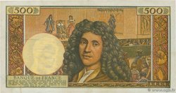 500 Nouveaux Francs MOLIÈRE FRANCE  1960 F.60.02 VF-