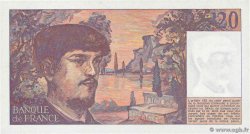 20 Francs DEBUSSY FRANCIA  1980 F.66.01 AU