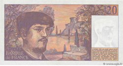 20 Francs DEBUSSY FRANKREICH  1981 F.66.02 fST+