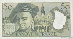 50 Francs QUENTIN DE LA TOUR FRANCIA  1988 F.67.14 MBC