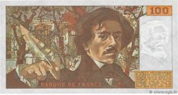 100 Francs DELACROIX modifié FRANCE  1989 F.69.13d UNC-