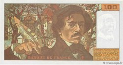 100 Francs DELACROIX imprimé en continu FRANCIA  1993 F.69bis.07 SC+