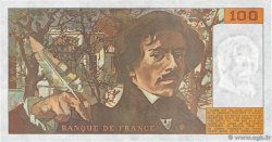 100 Francs DELACROIX imprimé en continu FRANKREICH  1990 F.69bis.01a ST