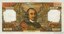 100 Francs CORNEILLE FRANCIA  1970 F.65.31 MB