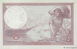 5 Francs FEMME CASQUÉE FRANCE  1933 F.03.17 AU-