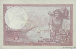 5 Francs FEMME CASQUÉE modifié FRANKREICH  1939 F.04.01 VZ+