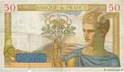 50 Francs CÉRÈS FRANKREICH  1935 F.17.08 fSS