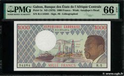 1000 Francs GABON  1978 P.03c NEUF