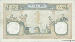 1000 Francs CÉRÈS ET MERCURE type modifié FRANCE  1937 F.38.01 TTB