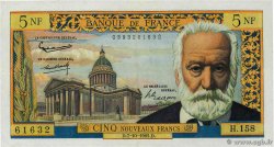 5 Nouveaux Francs VICTOR HUGO FRANCE  1965 F.56.20 pr.SUP