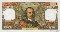 100 Francs CORNEILLE FRANCIA  1975 F.65.50 SC