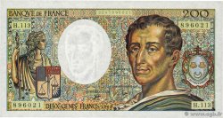 200 Francs MONTESQUIEU FRANCE  1990 F.70.10c TTB+