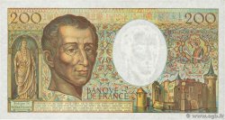 200 Francs MONTESQUIEU FRANCIA  1990 F.70.10c MBC+