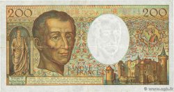 200 Francs MONTESQUIEU FRANKREICH  1990 F.70.10c SS