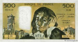 500 Francs PASCAL FRANCE  1972 F.71.08 VF+