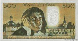 500 Francs PASCAL FRANCE  1973 F.71.09 XF-