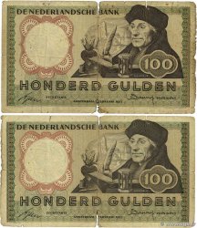 100 Gulden Lot PAYS-BAS  1953 P.088 B