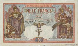 1000 Francs ALGERIEN  1926 P.083a