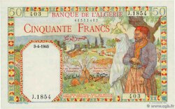 50 Francs ALGERIEN  1945 P.087