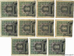 100 Drachmes = 50 Drachmes Lot GRIECHENLAND  1922 P.061 SGE to S