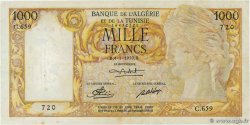 1000 Francs ALGERIEN  1950 P.107a