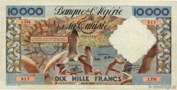 10000 Francs ALGERIEN  1957 P.110