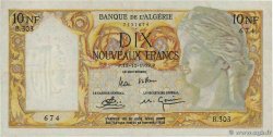 10 Nouveaux Francs ALGERIEN  1959 P.119a