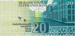 20 Markkaa FINLANDIA  1986 P.122 BB