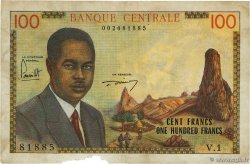 100 Francs CAMERúN  1962 P.10a