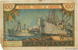 100 Francs CAMERUN  1962 P.10a q.MB