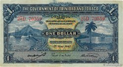 1 Dollar TRINIDAD and TOBAGO  1942 P.05c