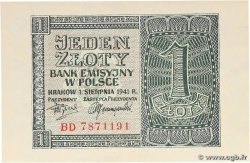 1 Zloty POLONIA  1941 P.099 EBC+