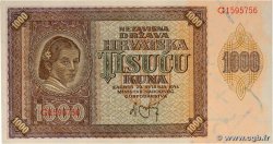 1000 Kuna CROATIE  1941 P.04a