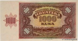 1000 Kuna CROAZIA  1941 P.04a FDC