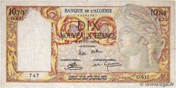 10 Nouveaux Francs ALGERIA  1960 P.119a