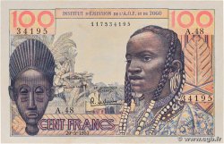 100 Francs FRENCH WEST AFRICA  1957 P.46 MBC+