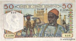 50 Francs AFRIQUE OCCIDENTALE FRANÇAISE (1895-1958)  1948 P.39 TTB