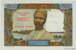 50 Francs - 10 Ariary MADAGASCAR  1969 P.061 AU