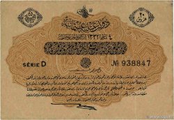 20 Piastres TURQUIE  1917 P.097 TTB+